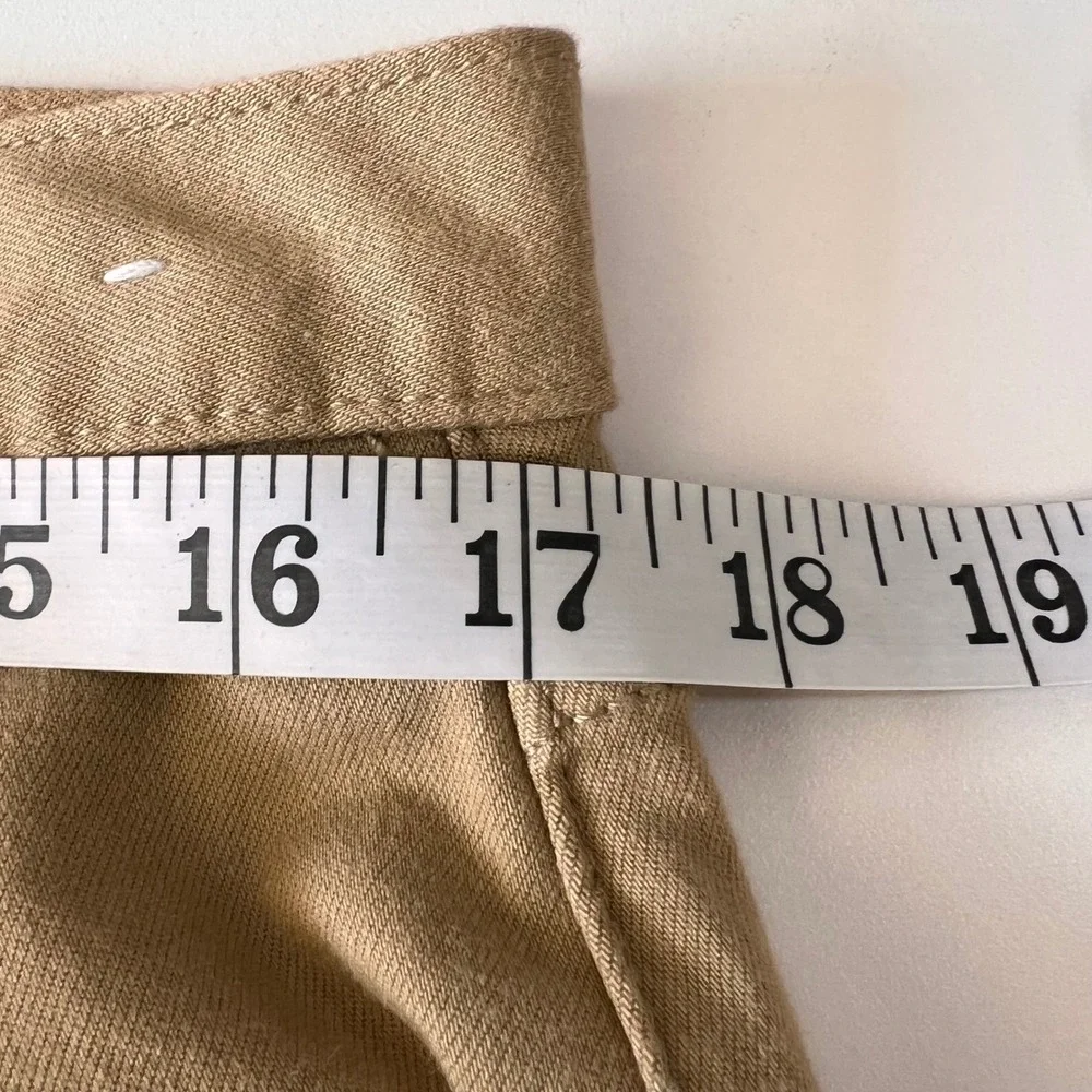Gap Mens Slim GapFlex Khaki Pants Tan Chino 34x30 5-Pocket Trousers‎